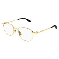Montatura vista Bottega Veneta BV1301O001-GOLD-GOLD-TRANSPARENT50 - BV1301O001-GOLD-GOLD-TRANSPARENT50